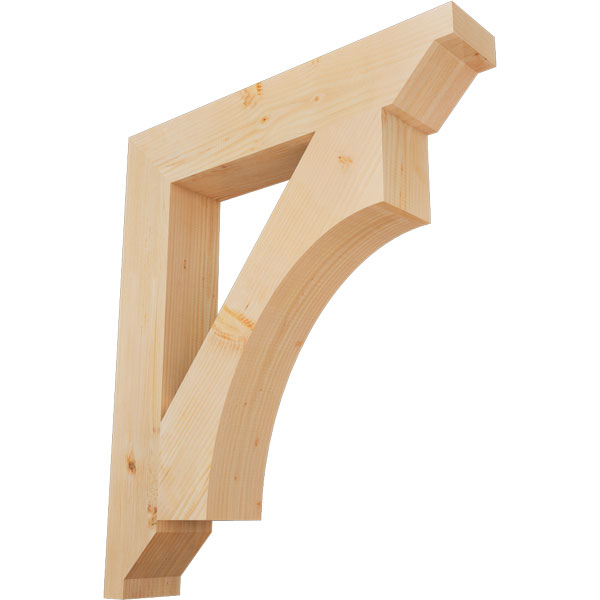 Ekena Millwork BKT06X34X40WTL10SDF