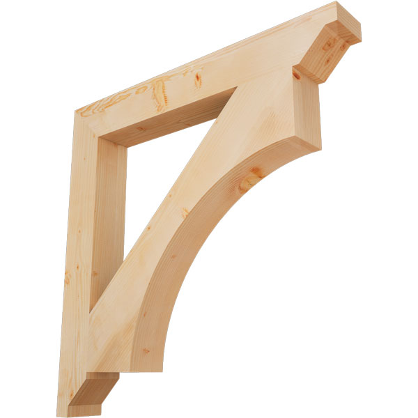 Ekena Millwork BKT06X46X46WTL10SDF