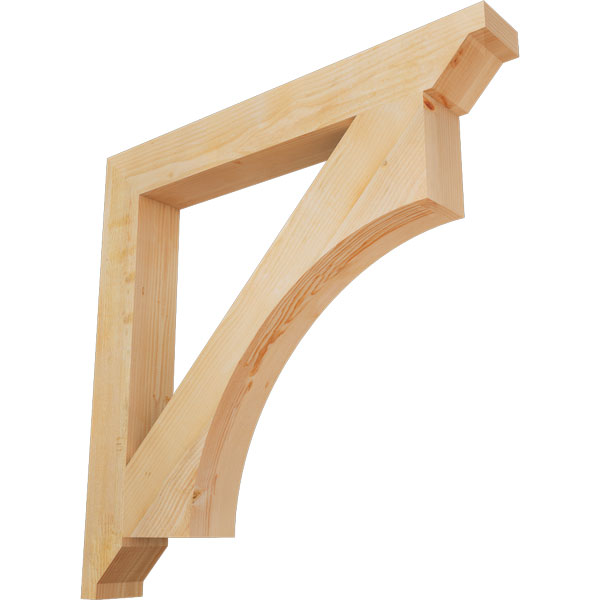 Ekena Millwork BKT06X48X48WTL10RDF