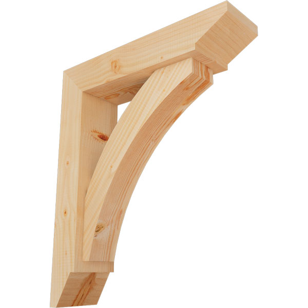 Ekena Millwork BKT0604X22X26THR07SDF