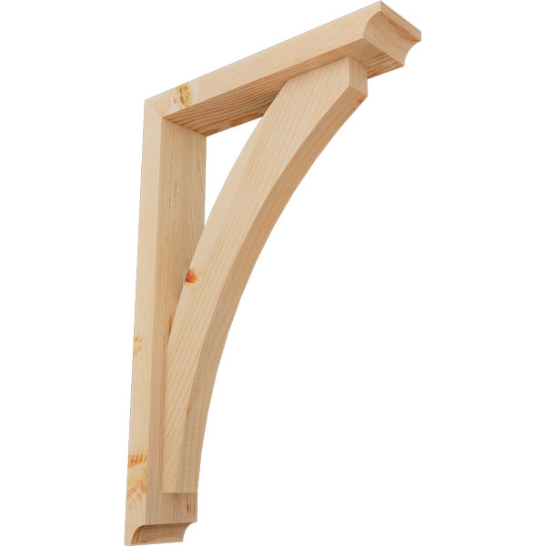 Ekena Millwork BKT0402X16X24THR08SDF