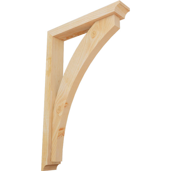 Ekena Millwork BKT0402X22X34THR08RDF