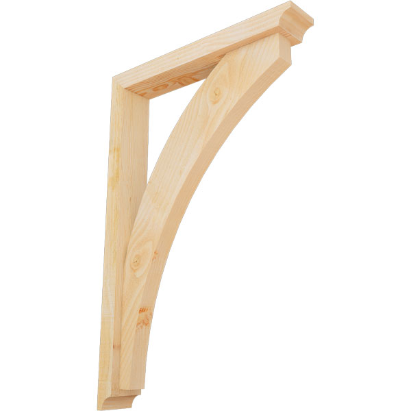 Ekena Millwork BKT0402X24X36THR08RDF