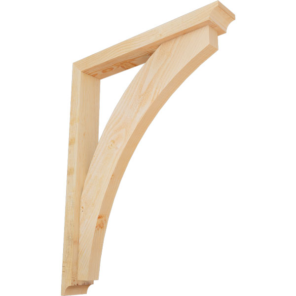 Ekena Millwork BKT0402X26X34THR08RDF