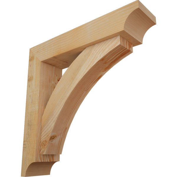 Ekena Millwork BKT0604X26X26THR08RDF