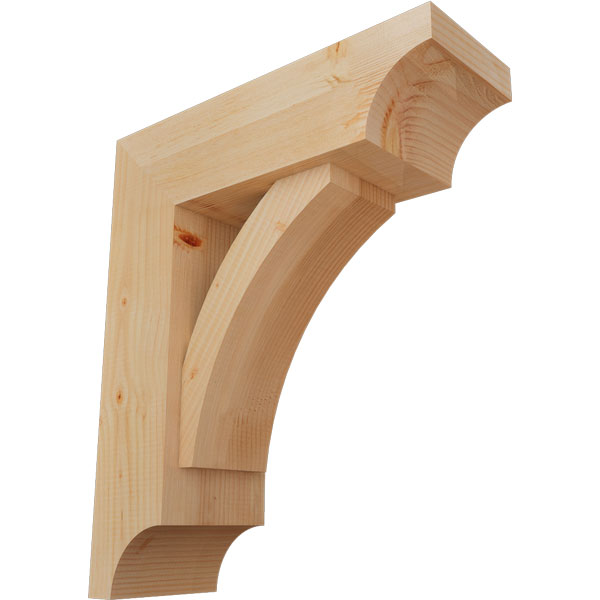 Ekena Millwork BKT0806X22X26THR08SDF