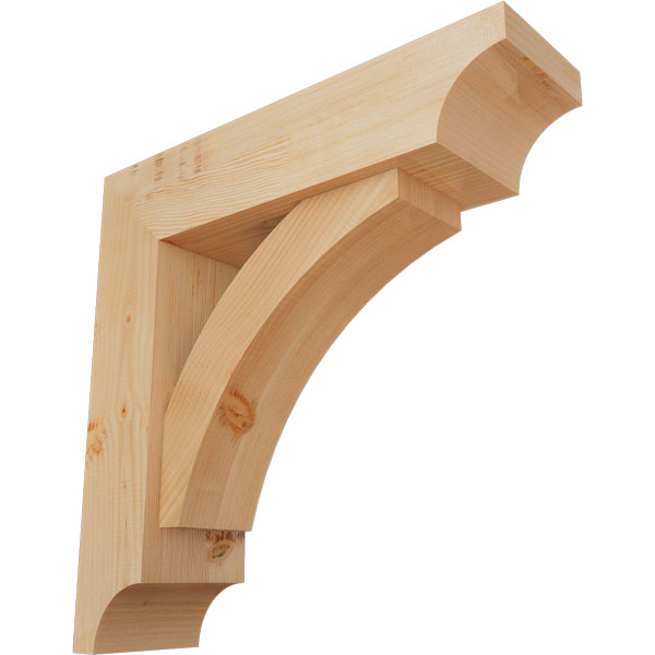 Ekena Millwork BKT0806X28X28THR08SDF