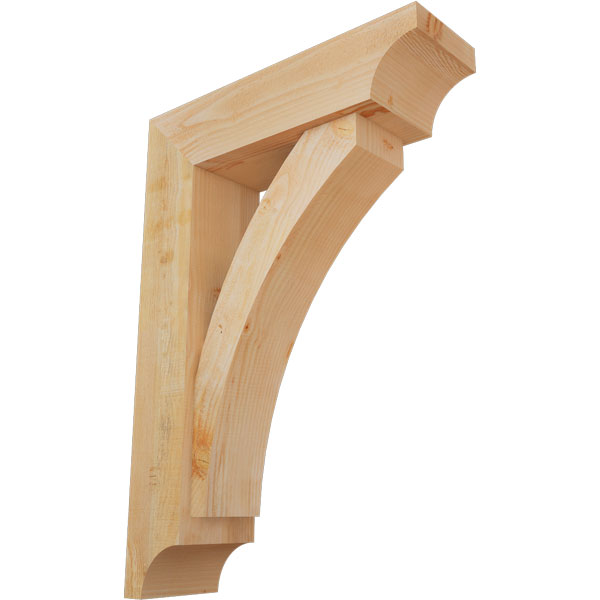 Ekena Millwork BKT0806X28X40THR08RDF