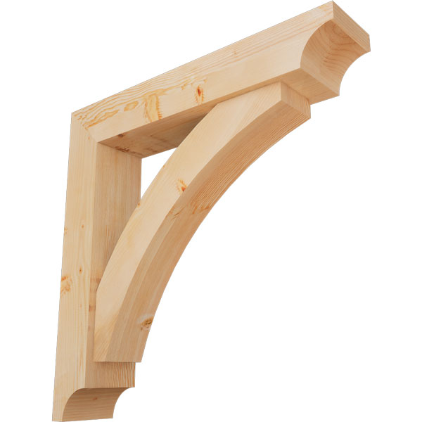 Ekena Millwork BKT0806X38X38THR08SDF