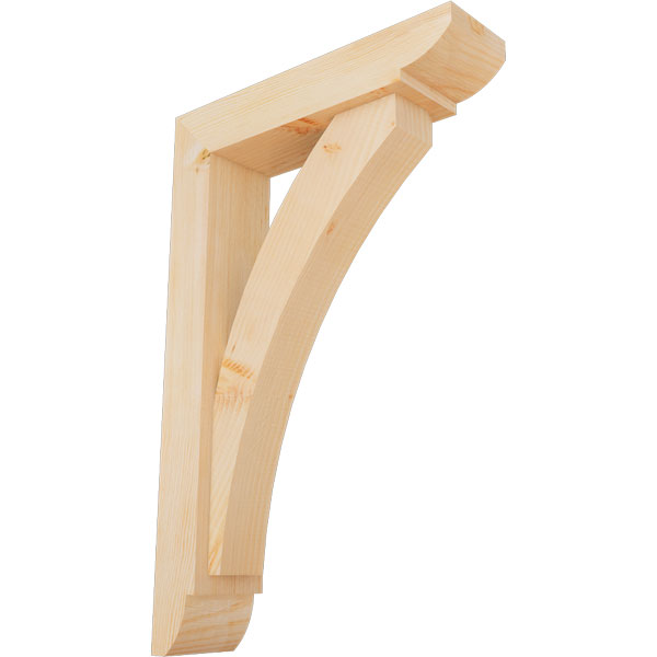 Ekena Millwork BKT0604X22X34THR09SDF