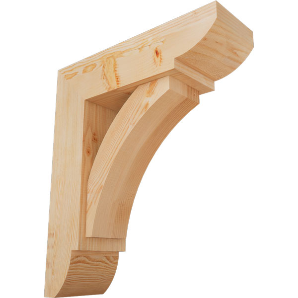 Ekena Millwork BKT0806X24X28THR09SDF