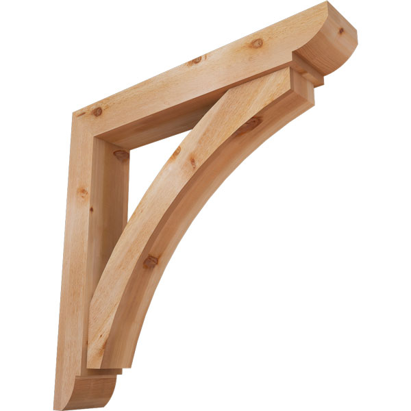 Ekena Millwork BKT0806X48X48THR09RWR