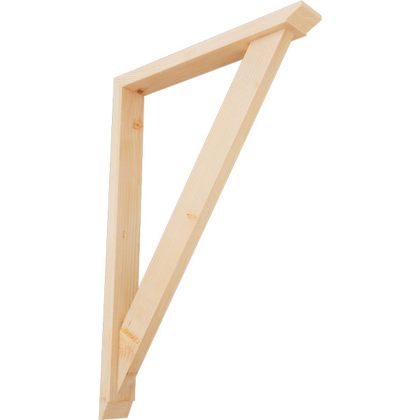 Ekena Millwork BKT0402X26X38TRA07SDF