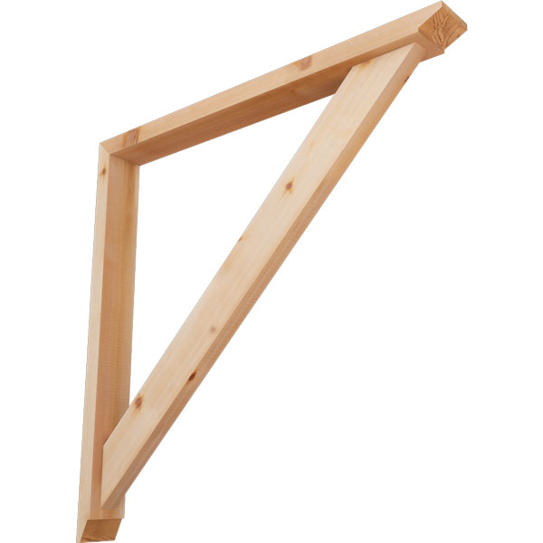 Ekena Millwork BKT0402X34X34TRA07SWR