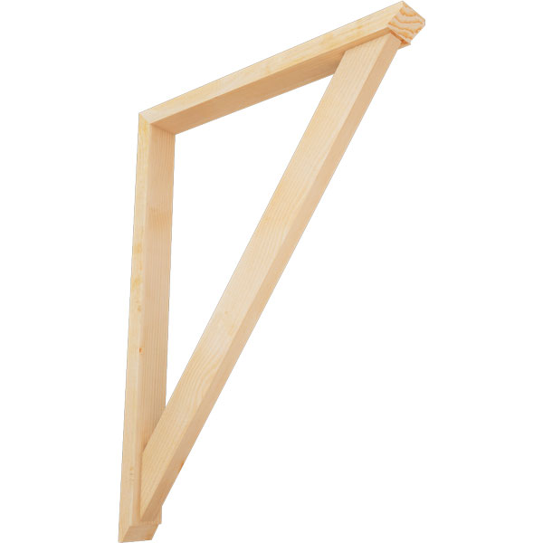 Ekena Millwork BKT0402X36X48TRA07RDF