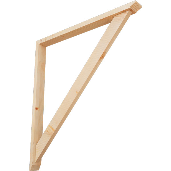 Ekena Millwork BKT0402X40X44TRA07SDF