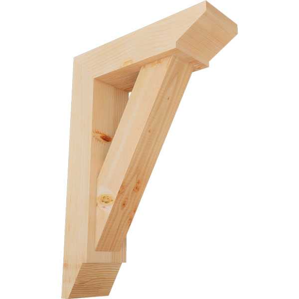 Ekena Millwork BKT0604X18X26TRA07SDF