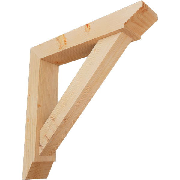 Ekena Millwork BKT0604X28X28TRA07SDF