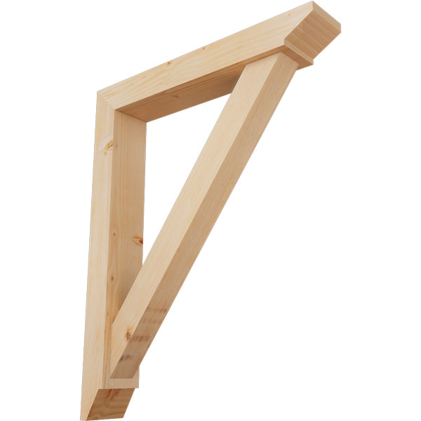Ekena Millwork BKT0604X32X40TRA07SDF
