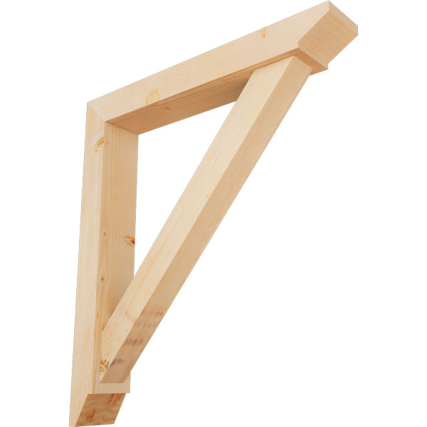 Ekena Millwork BKT0604X34X38TRA07SDF