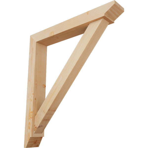 Ekena Millwork BKT0604X36X40TRA07SDF