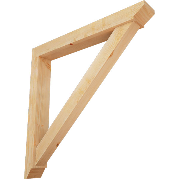 Ekena Millwork BKT0604X46X46TRA07RDF