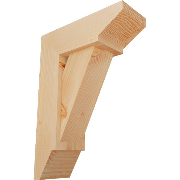 Ekena Millwork BKT0806X20X28TRA07SDF