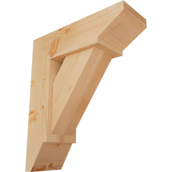 Ekena Millwork BKT0806X22X26TRA07SDF