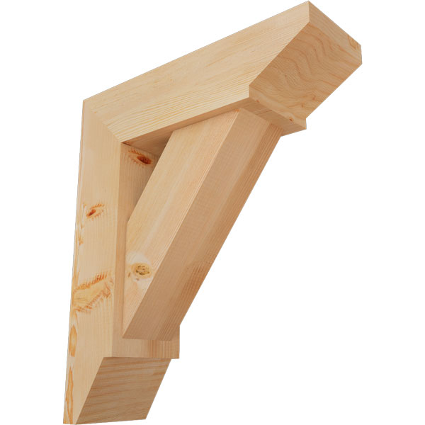 Ekena Millwork BKT0806X24X28TRA07SDF
