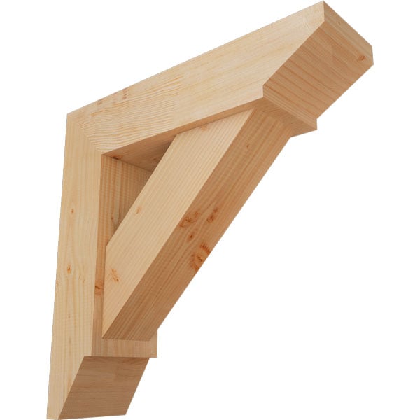 Ekena Millwork BKT0806X28X28TRA07SDF