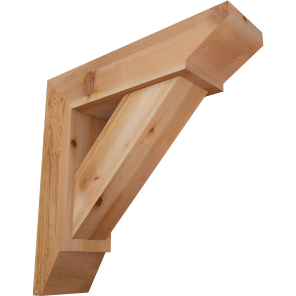 Ekena Millwork BKT0806X28X28TRA07SWR