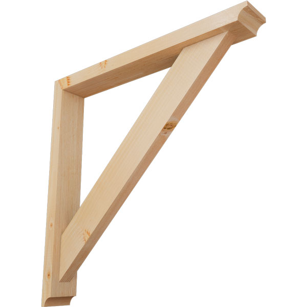 Ekena Millwork BKT0402X26X26TRA08SDF