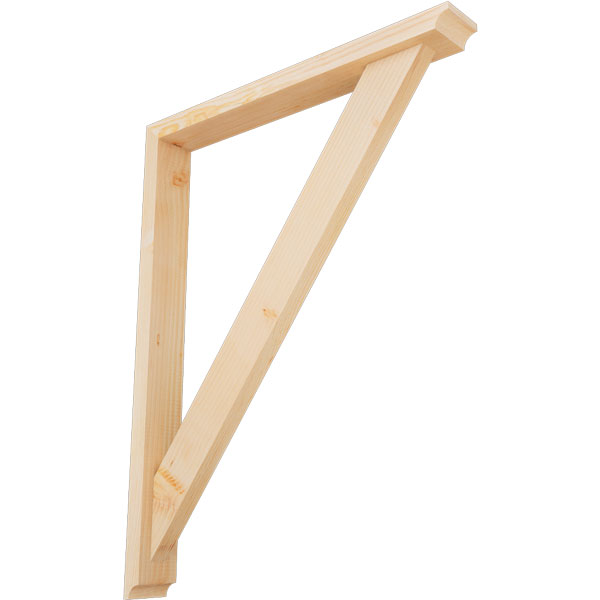Ekena Millwork BKT0402X28X36TRA08SDF