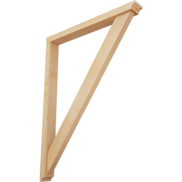 Ekena Millwork BKT0402X36X48TRA08RDF