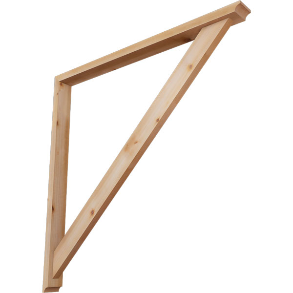 Ekena Millwork BKT0402X44X44TRA08SWR
