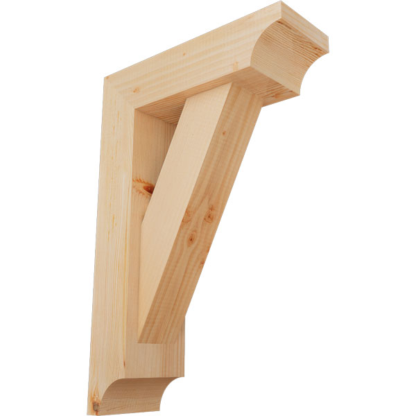 Ekena Millwork BKT0604X16X24TRA08SDF