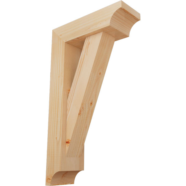 Ekena Millwork BKT0604X16X28TRA08SDF