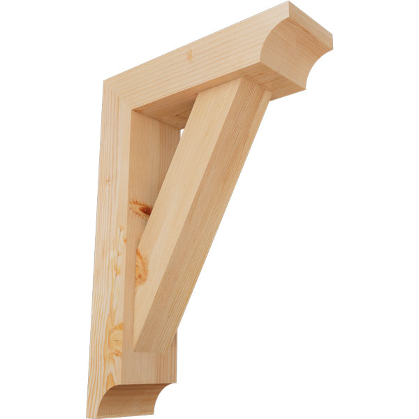 Ekena Millwork BKT0604X18X26TRA08SDF