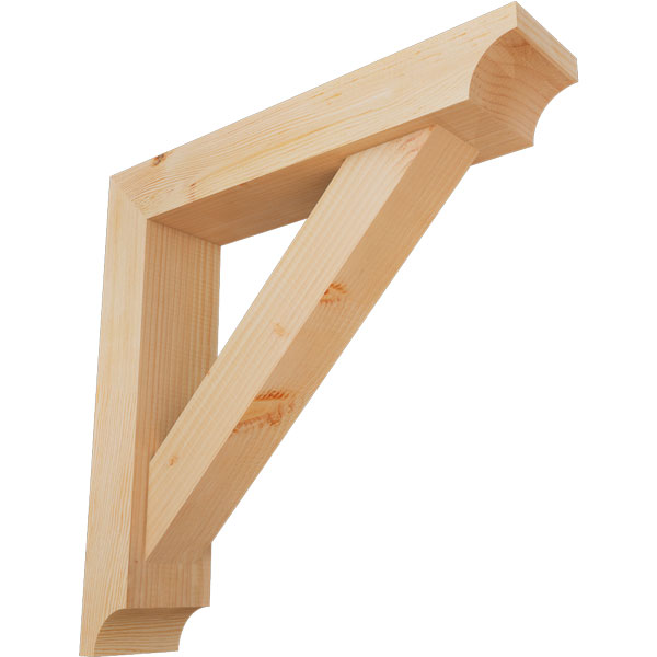 Ekena Millwork BKT0604X26X26TRA08SDF