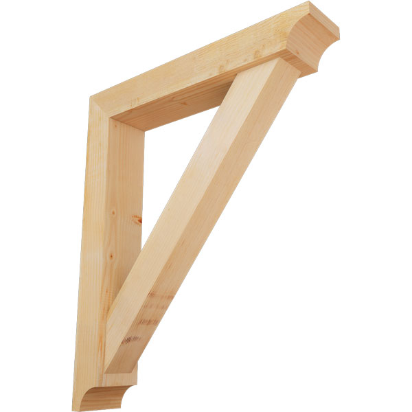 Ekena Millwork BKT0604X32X38TRA08RDF