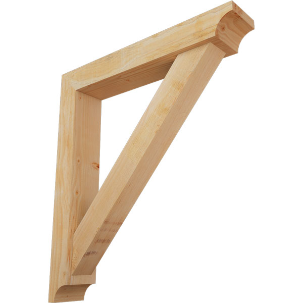 Ekena Millwork BKT0604X34X38TRA08RDF
