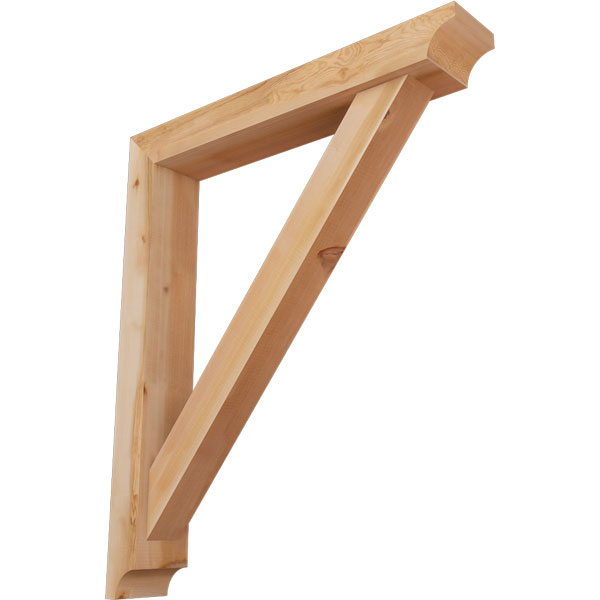 Ekena Millwork BKT0604X34X40TRA08SWR