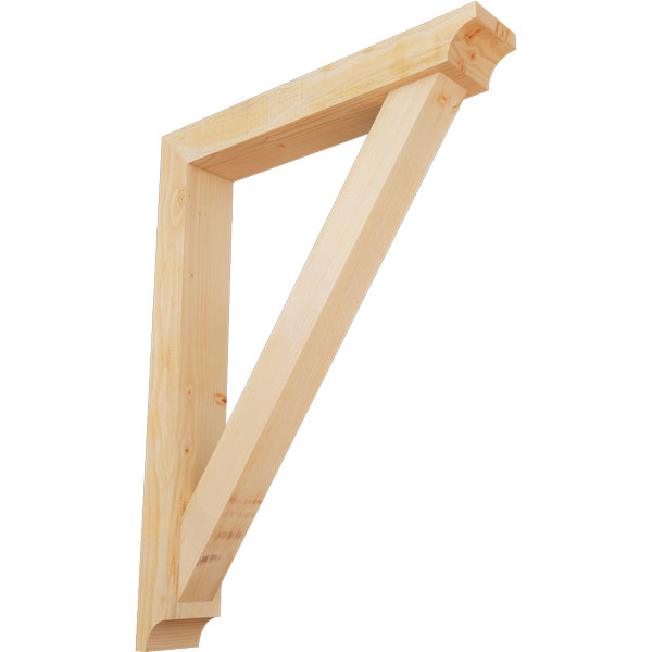 Ekena Millwork BKT0604X36X48TRA08RDF