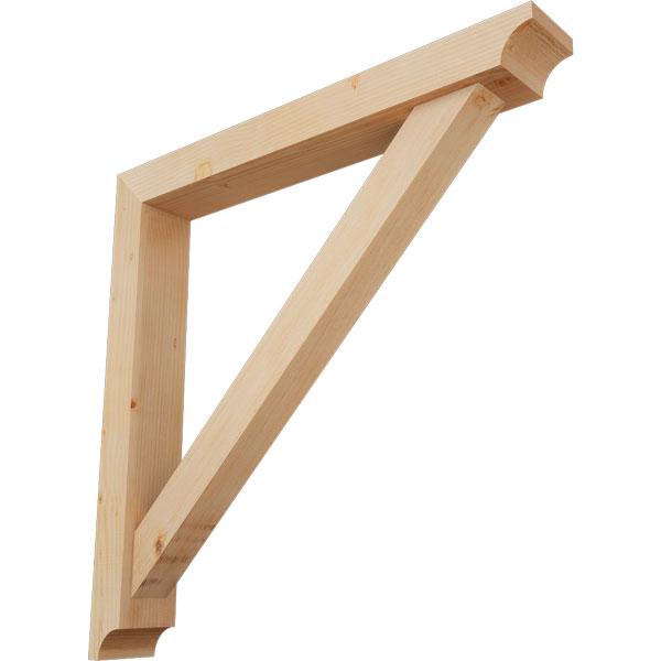 Ekena Millwork BKT0604X40X40TRA08SDF