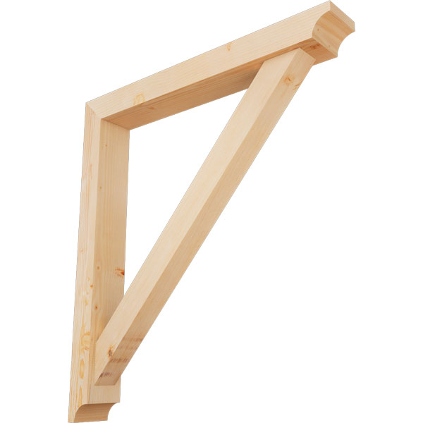 Ekena Millwork BKT0604X40X44TRA08SDF