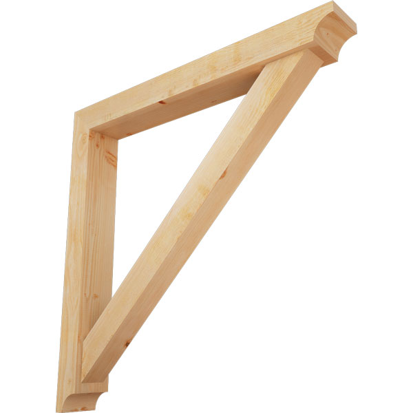 Ekena Millwork BKT0604X46X46TRA08RDF