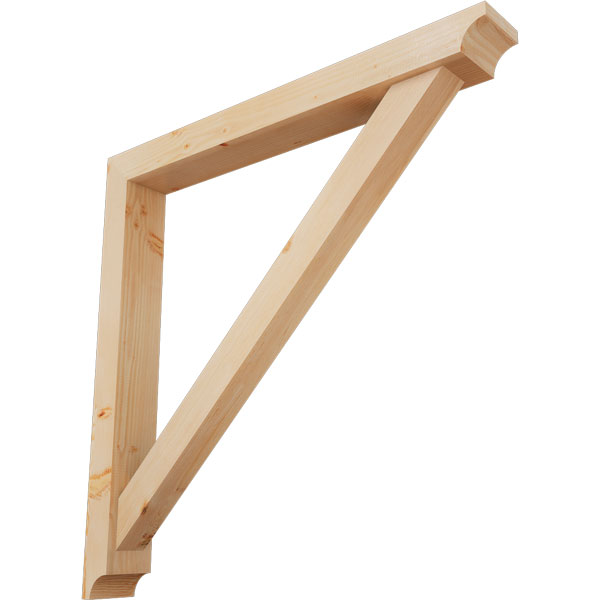 Ekena Millwork BKT0604X46X46TRA08SDF
