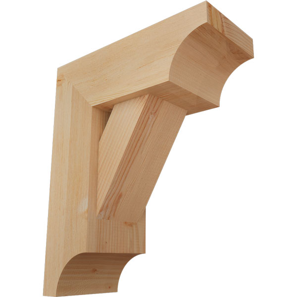 Ekena Millwork BKT0806X18X22TRA08SDF