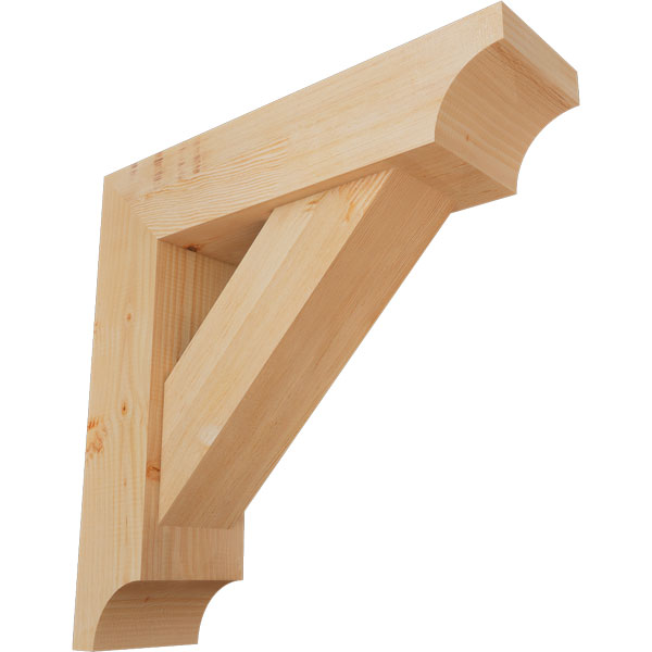 Ekena Millwork BKT0806X28X28TRA08SDF