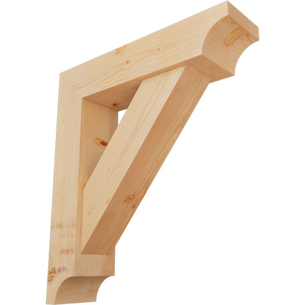 Ekena Millwork BKT0806X30X34TRA08SDF